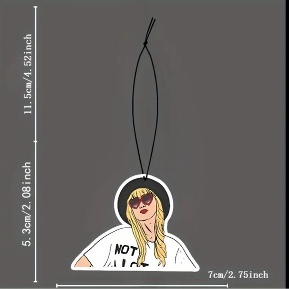 2 Taylor Swift  Car Air Fresheners - Brand New - Picture 4 of 4
